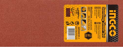 Sanding Sheet Set 145x114mm